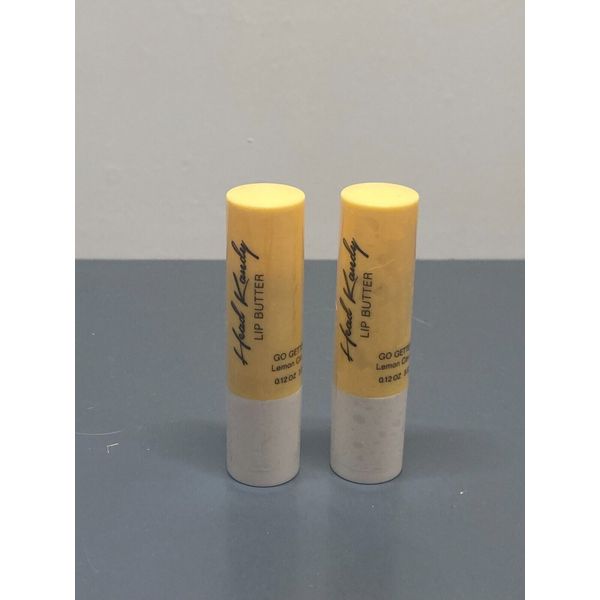 2x HEAD KANDY LIP BUTTER GO GETTER  LEMON CITRUS 0.12 oz/3.5g each sealed