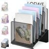 File Organizer for Desk, File Folder Organizer with 5-Section Vertical Rack, ...