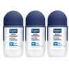 3x Sanex Men Active Control Roll On Anti-Perspirant Deodorant 50ml