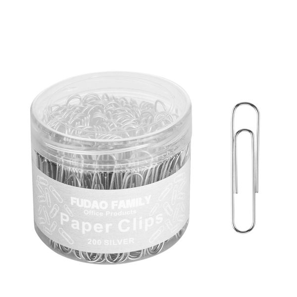 Jumbo Paper Clips, 2 Inch Paper Clip, 200 pcs Large Paperclips