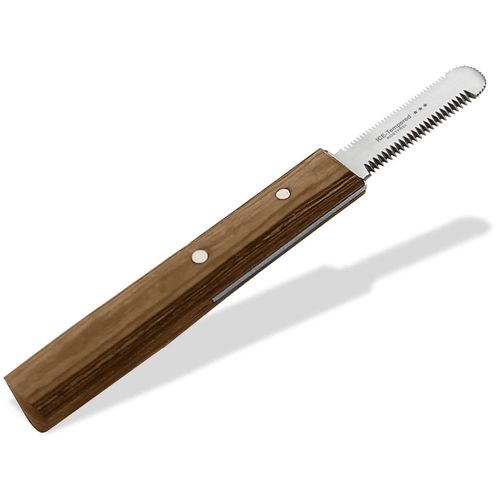 Trimming Knife for Dogs Cats 2-Sided Fine Medium for Right-Handed Dog Fur Undercoat Fur Knife Dog Scissors Stainless Steel Knife Comb Brand Quality for Long Hair and Short Hair