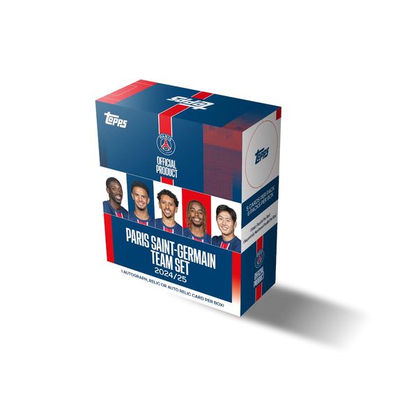 2024-25 Topps Paris Saint Germain Team Set - Box (30 Cards)