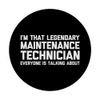 I'm That Legendary Maintenance Technician. Maintenance Tech PopSockets mit austauschbarem PopGrip