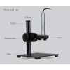 Supereyes Z008 Microscope Precision Portable Adjustable Stand for Digital Microscope Earscope Brand: Supereyes