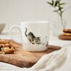 Wrendale by Royal Worcester Cat and Mouse Bone China Mug,11Fl Oz