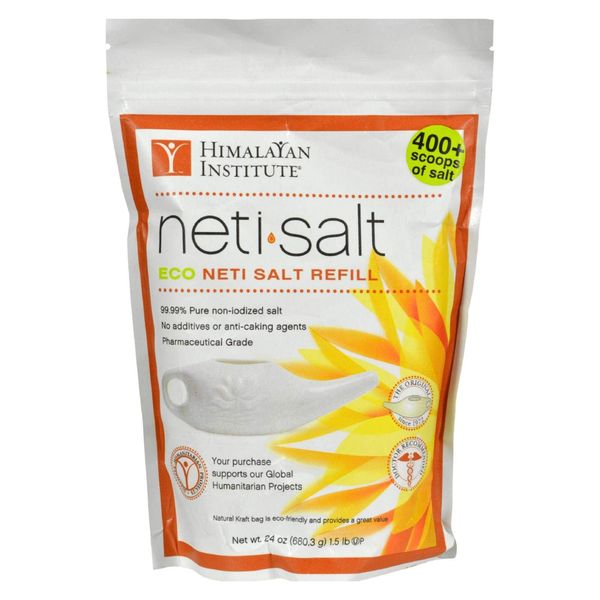 Himalayan Institute: Neti Salt Refill, 1.5 lb (4 pack)