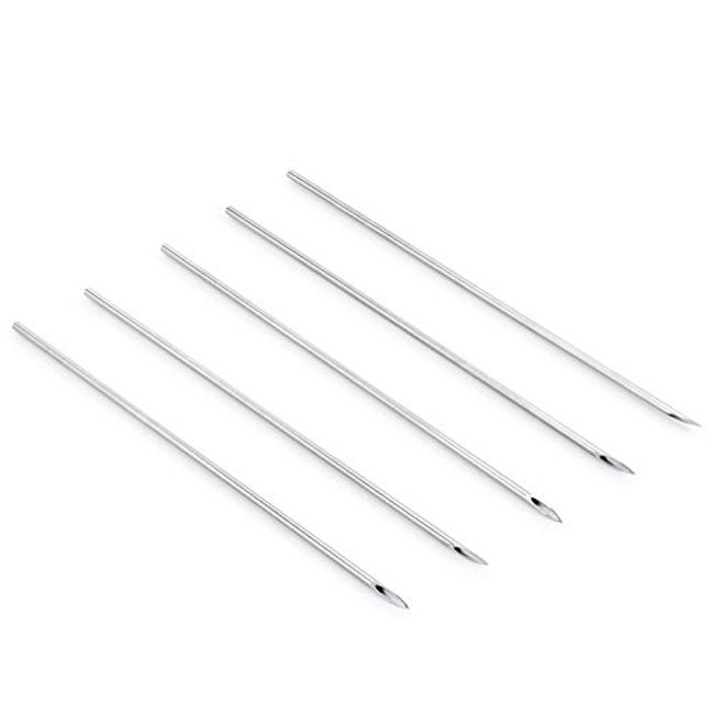 ACE Needles 100 Mix Body Piercing Needle Sizes 12g, 14g, 16g, 18g