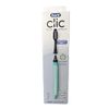 Oral-B Clic Manual Toothbrush, Teal, with Replaceable Brush Head - 1 Count, 1.0 Count