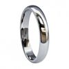 QUALITY UK Sterling Silver 3mm Heavy D Shape Wedding Ring 2.7g Size M