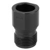 Glock SP50505 OEM Threaded Adapter for Glock 44 G44 1/2x28, Black