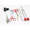 6 pcs Reflex Percussion Taylor Hammer Penlight Tuning Fork C 128 C 512 +scissors