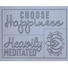 WELLNESS Paper Stencils with Adhesive Back, 6 Assorted Sheets, 6 x 8, NEW