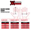GREASE MONKEY 22102-23 Pro Fingerless All Purpose Work Gloves & Workout Gloves, Single Pair, Medium