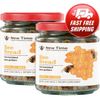 2 Jars Bee Bread, Pure Fermented Bee Pollen, Organic Raw Perga 2 x 3.5 oz