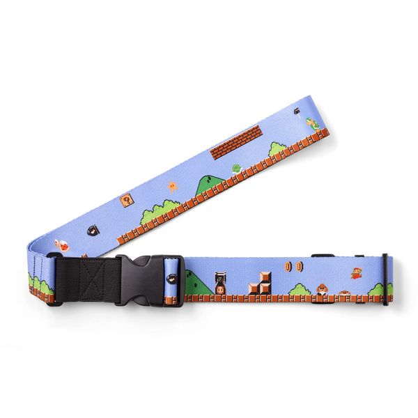 Super Mario Travel Suitcase Belt (Ground Course)