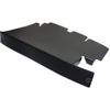 Driver Side Radiator Support For 2007-2013 GMC Sierra 1500 Black Side panel