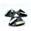 9 Pack Bolt on Diamond Grinding Discs for Concrete Grinders Medium Bond 30 Grit