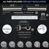 ® Luxury 7 Ft Custom Curtain Rod – 1 1/4" Large Diameter – Premium Brackets & En