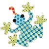 Prym Frog Iron-On Application Jigzaw, Polyester, Multi-Colour, 14 x 9.3 x 0.2 cm