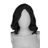 EpicCosplay Aries Short Black Curly Wig 22B1