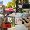 Universal Outgoing Mailbox Flag - Postal Carrier Raised Signal Flags Replacement