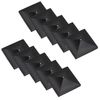 Plastic Fence Post Caps for Fence Posts 75mm x 75mm Protector Cover 10pc