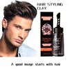 2 in 1 Hair Wax Gel,Hair Setting Gel with Comb,Hair Styling Product,Men's Hair Style Strong Styling Gel Cream,Styling Gel Comb,2-in-1 Men Hair Wax Gel,Magic Hair Oil Head Gel