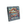 Australia Landmark Art Slate Coaster (slco-ds24-ozrg)