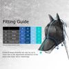 Harrison Howard CareMaster Pro Luminous Fly Mask Standard Aquamarine Full Size
