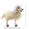 Folkmanis Woolly Sheep Hand Puppet, Cream; White, 1 ea
