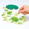 Beverly 42 Piece Crystal Puzzle Frog 50273 Green