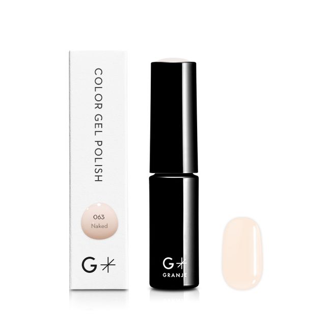 GRANJE Gel Nail Color (063 Naked) | Color Gel Polish Beige Made in Japan Easy Self Gel Nail Domestic Cosmetics &lt;GRANJE Official&gt;