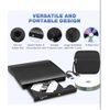 Slim External CD/DVD Drive USB 3.0 Player Burner Reader for Laptop PC Mac HP US