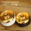 axis/homestead + switch + brass switch brown + toggle switch + hs2358