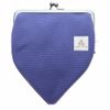 Watna Canvas Cosmetic Pouch, 4.5 Size, L Size, ultramarine