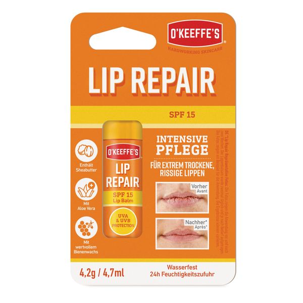 O'Keeffe's Lip Repair & Protect LSF15 Lip Balm 4.2 g