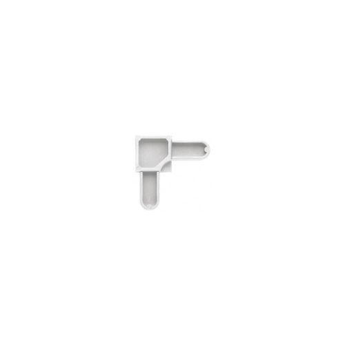CRL PL14336 White Mobile Home Screen Frame Corners - pack of 20