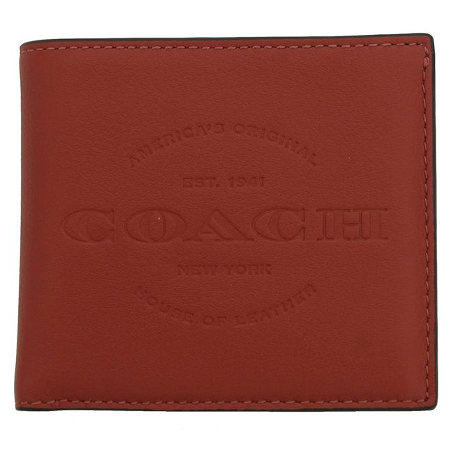 Coach Double Bill Wallet Nat Mens Style : F24647
