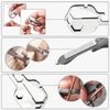 RemarksJapan Key Shape Multi-Tool Multi-Function Tool Key Holder Silver Tool Set 24 in 1 Outdoor Camping Leisure