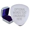 Daddy Rocks Steel Guitar Plectrum Pick Engraved - Optional Text On Box