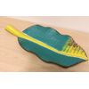 bali banana leaf shaped wooden plate
