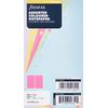 Filofax Personal Assorted Coloured Notepaper Plain and Ruled Value Pack