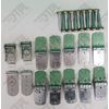 38 Pack TODCO Door Repair Kit- ALL Hinges +1" Rollers Overhead ROLL UP- 6 PANEL
