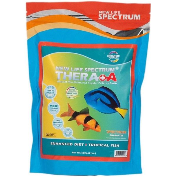 New Life Spectrum THERA+A Regular Pellet 600g Health & Color Enhancing Fish Food