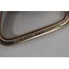 Yoke Technical Rescue Offset D Fall Arrest Carabiner Gold Medium Twist Lock