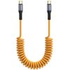 Smays Coiled USB C Cable, Car Charger Cable 60W 5 ft