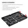 40pcs Glow Plug Removal Threads Tool, Thread Repair Set M8x1 M10x1 Cleaning Kit