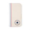 CONVERSE iPhone 13 Pro iP13p-CV13 Uncle Patch & Stripes Book Type Case White