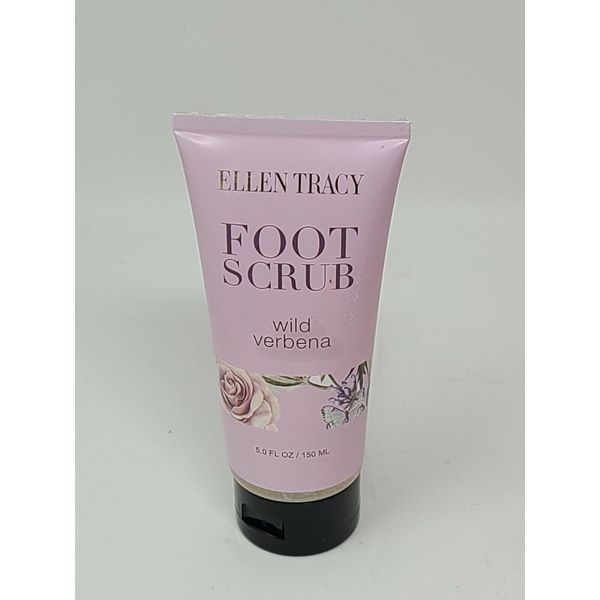 Ellen Tracy Foot Scrub Wild Verbena 5 oz