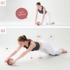ALINCO WBF230 Abdominal Roller, Training Equipment, Exercise Roller, Diet Equipment, Exercise Wheel